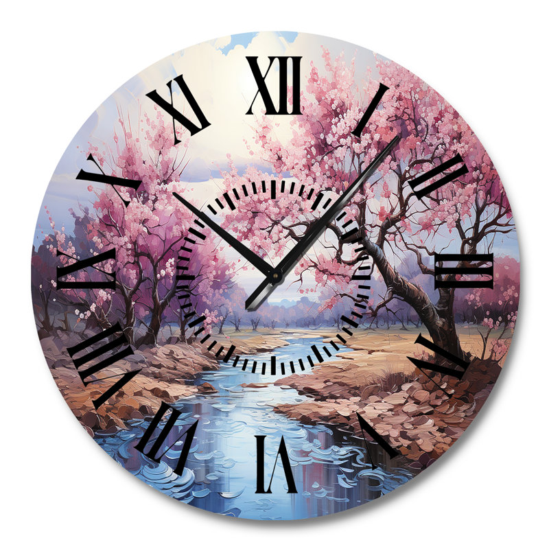 Horloge murale Vangogh, Grand