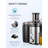500W Centrifugal Juicer Machine – Wide 3” Feed Chute For Fruits & Vegetables, Easy To Clean, BPA-Free Stainless Steel Extractor-114769151