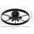 6 Lights Flush Mount Wheel Ceiling Light-2101403792-2131833643
