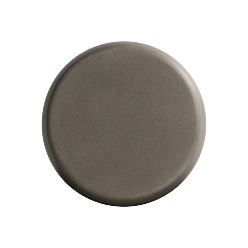 Puerto Brown Round Concrete Outdoor Accent Table