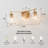 3-light Clear Glass Dimmable Vanity Light-1493003224