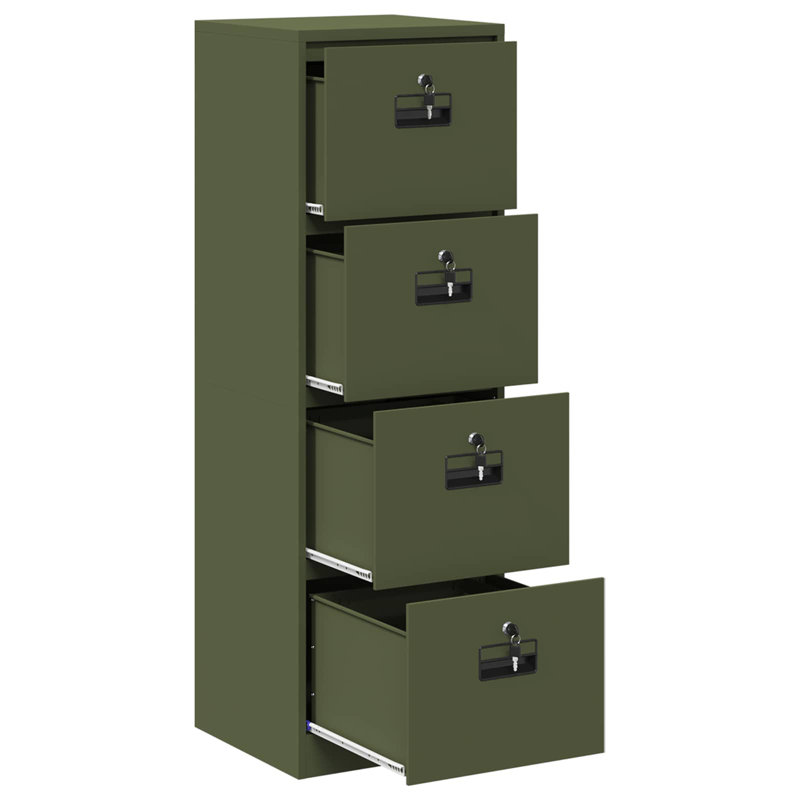 Storage Cabinet, Olive Green