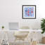 «Dog Dog Ski Placement», reproduction par verre encadrée, design par Krissy Mast-796963553-796963566