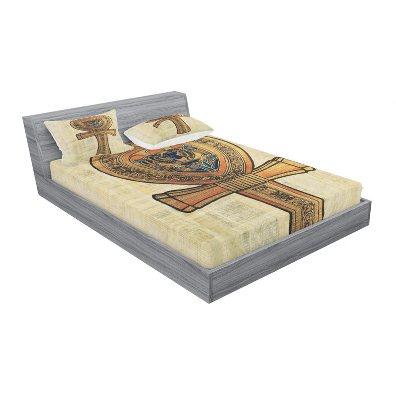 Microfiber Sheet Set, Queen Sheet Set with Fitted Sheet