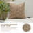 Fabdivine Artisan Hand Block Print Pillow Cover Haridwar Design, Premium Throw Cushion for Home-111113677-111113682
