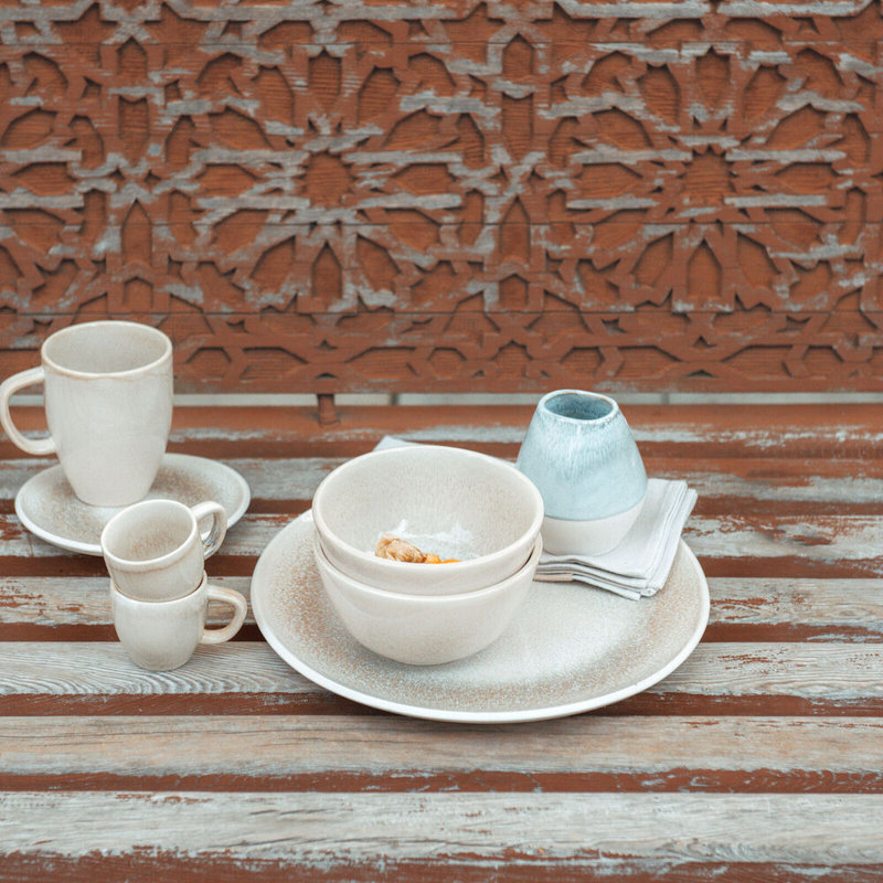 Junto Handmade Stoneware Coffee Mug, Dune