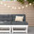 vidaXL Middle Sofa Natural wood and grey-92474162-113430476