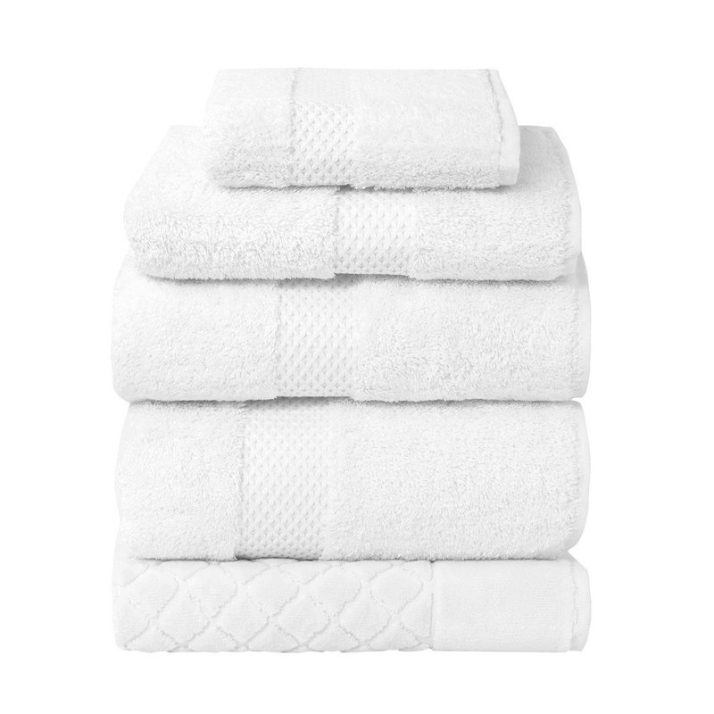 Etoile Bath Mat, Blanc