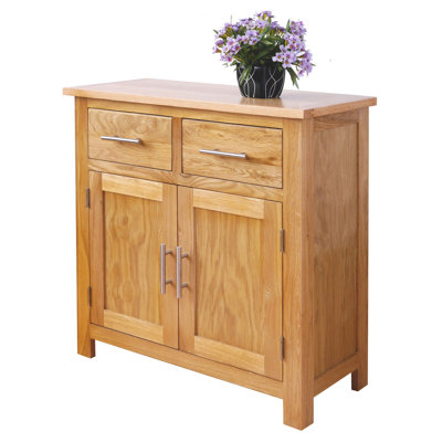 Enola Solid Wood 2 - Door Rectangle Accent Cabinet