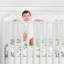 Drap-housse pour lit de bébé Botanical