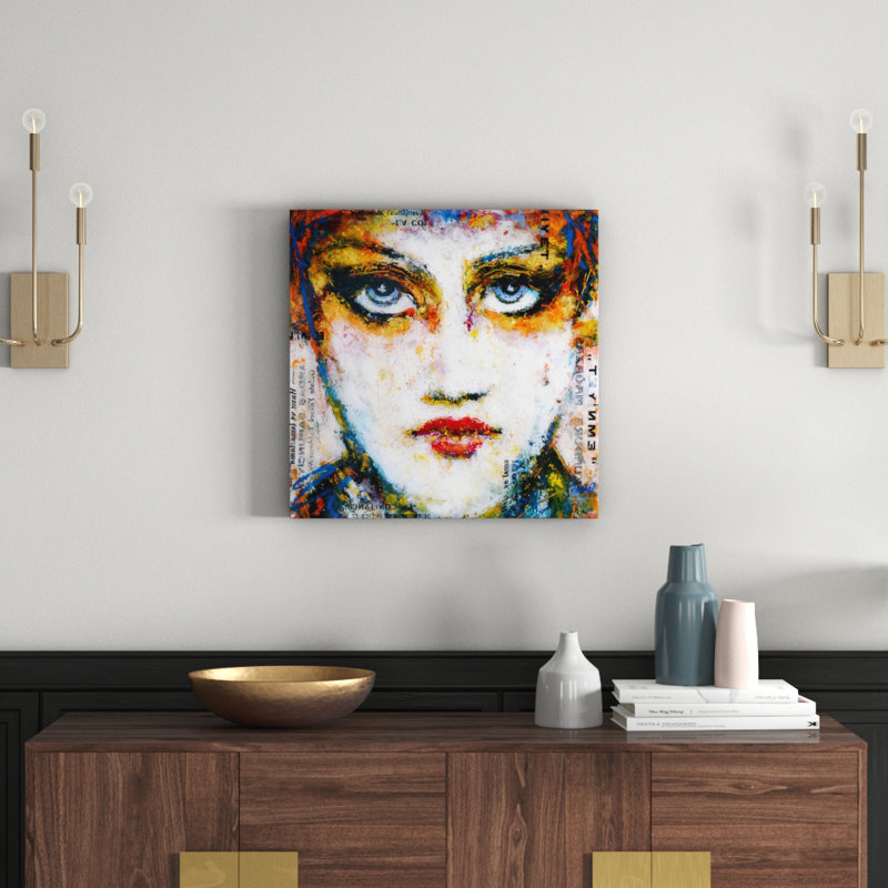Lana Greben - Wrapped Canvas Painting, 61cm H x 61cm W x 3.81cm D