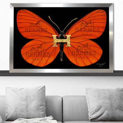 " Hermes Butterfly (Horizontal) " by By Jodi