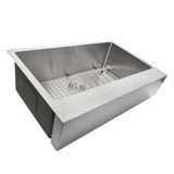 Pro Series 32.5'' L Stainless Steel Farmhouse Single Basin Kitchen Sink