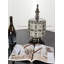 1 pot de porcelaine noir / blanc 16 po
