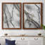 «Abstract Ink Fantasy I», toile encadrée de qualité supérieure - prête à être accrochée-1018010973-1018010975