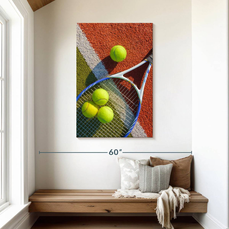 Jeu de tennis Sireci, H 45 po x l 30 po