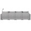Canapé-lit modulaire 7 pièces avec repose-pieds Solenith-106295939
