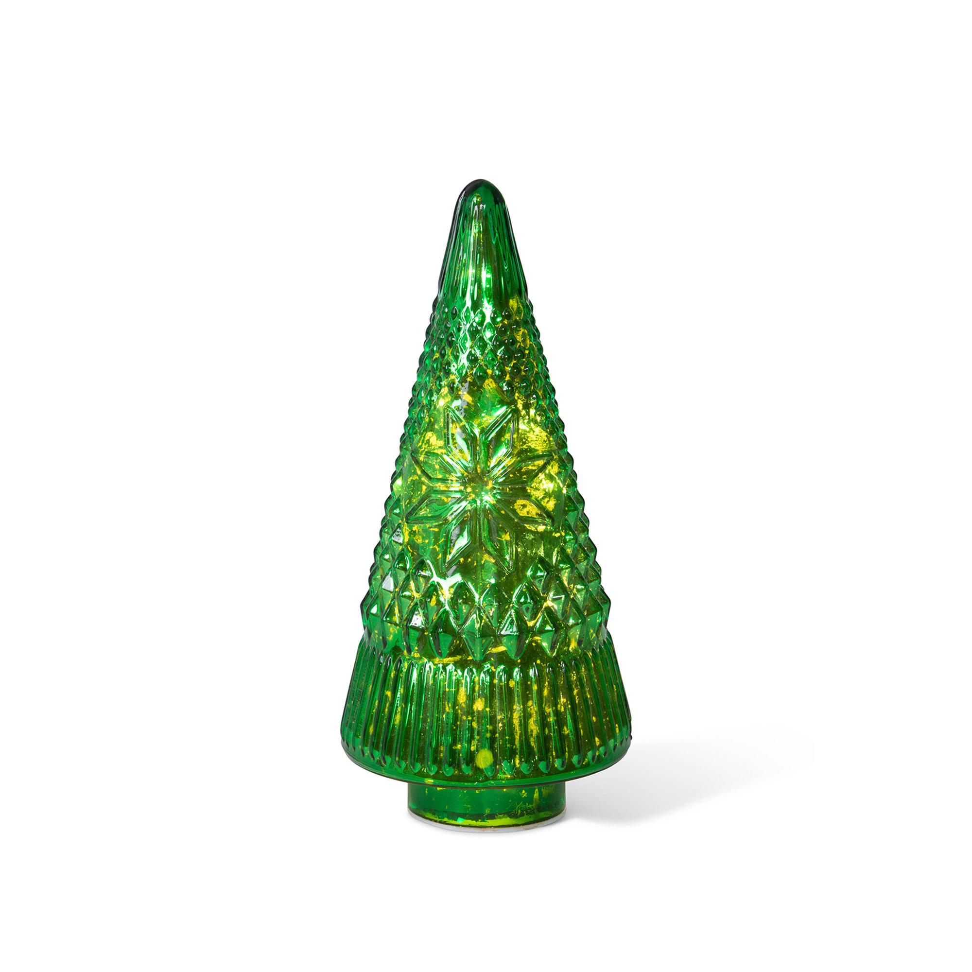 Badash Mouth Blown Art Glass Christmas Tree