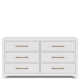 Postfield Dresser Mirror Set