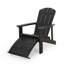 Chaise Adirondack avec repose-pieds Hunter