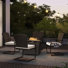 Ensemble de conversation modulaire avec coussins 5 pièces Owensby