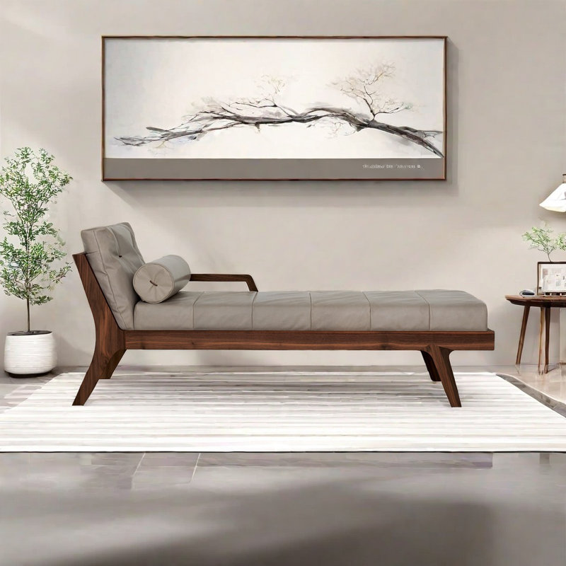 Chaise Longue with Deep Seat