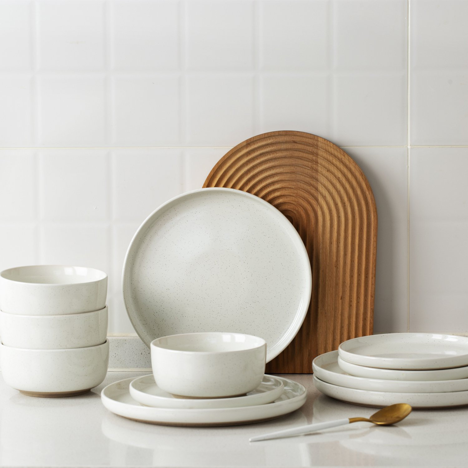 Joss & Main 12 Piece Dinnerware Set - Service for 4 & Reviews | Joss & Main (White)