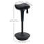 Tabouret réglable sans dossier, tabouret réglable, noir