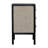 Solid Wood Nightstand, 3 Drawer