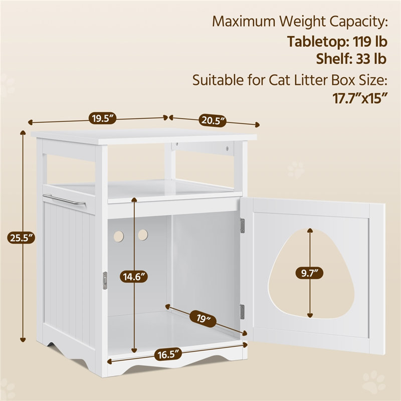 Warrensville Litter Box Enclosure
