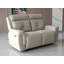 Leather Electric Recliner Sofa Set Grey and Beige-81990412-83692093