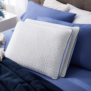Forever Cool Gel Memory Foam Medium Cooling Pillow (Set of 2)