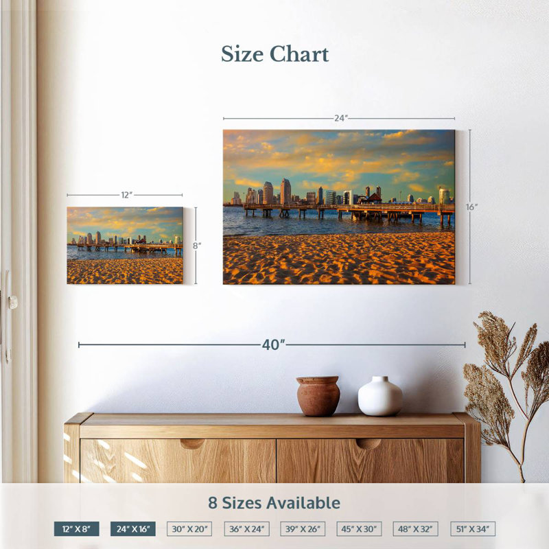 Gillard San Diego City Skyline Sunset