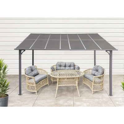 Aluminium Wall Gazebo