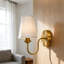 Ensemble de 2 appliques murales à abat-jour en tissu classique, éclairage simple E12, lampe murale de ferme pour miroir de salle de bain, salon, chevet-1212820849