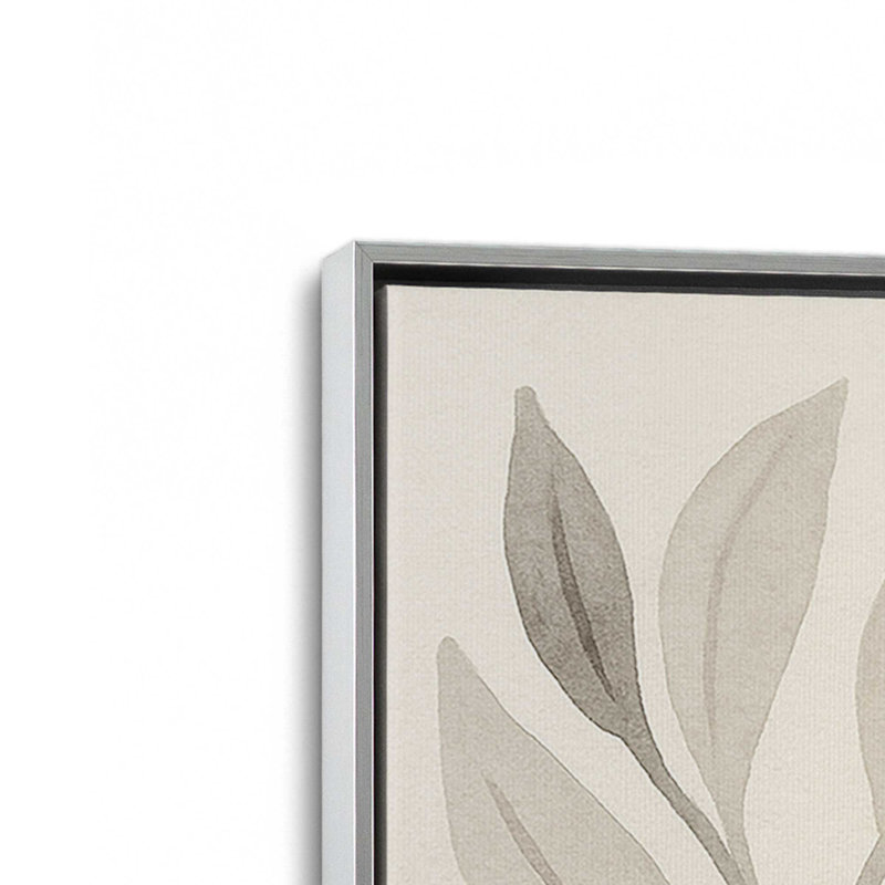 Midnight Petals Set of 2 Prints, 30" x 20", Polished Chrome Floater Frame