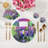 Ode To Okuda Cotton Sateen Cocktail Napkins-122609783