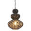 Lampe de plafond Kali noire