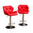 Glasgow Contemporary Tufted Adjustable Height Hidraulic Bar Stools, Set Of 2-1980071922