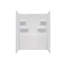 Cabine de douche réversible l 8 po H 111,33 po-98294303-98294304