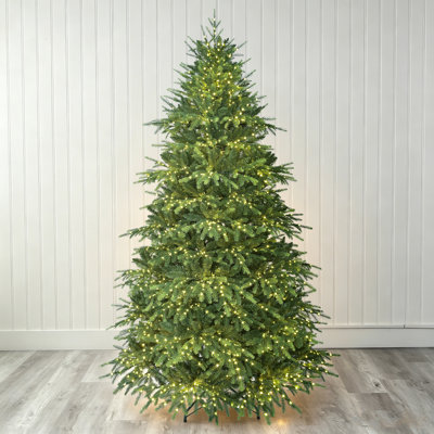 Pre-Lit Spruce Christmas Tree