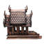 Guardian Spirit Home Teak Spirit House Sculpture