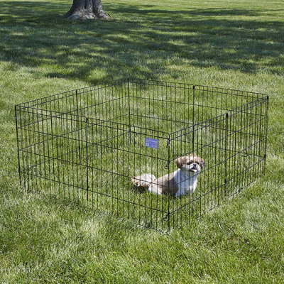 MidWest Homes for Pets Foldable Metal Exercise Pen/Pet Playpen