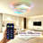 Makaiyla 20" WiFi Bluetooth LED RGB Flush Mount Ceiling Fan Light with Remote APP Voice Control-2062045545-2079662162
