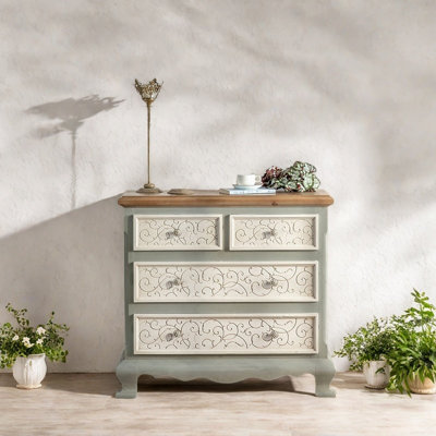 Retro Entryway Cabinet
