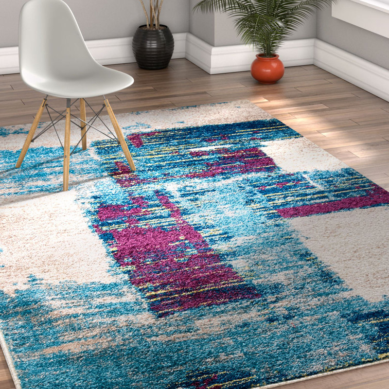 Flaherty Abstract Area Rug, Rectangle 240 x 300cm