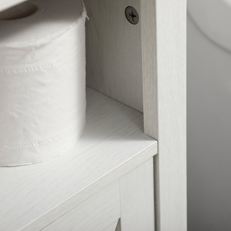 Armoire de salle de bain sous le lavabo Farmhouse, meuble-lavabo à piédestal avec portes doubles et tablettes de rangement, organisateur de salle de bain