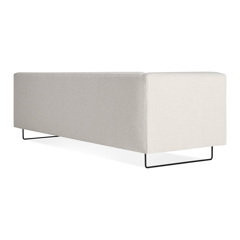 Bonnie and Clyde Sofa, 29" H x 96" W x 33" D, Vos Bone