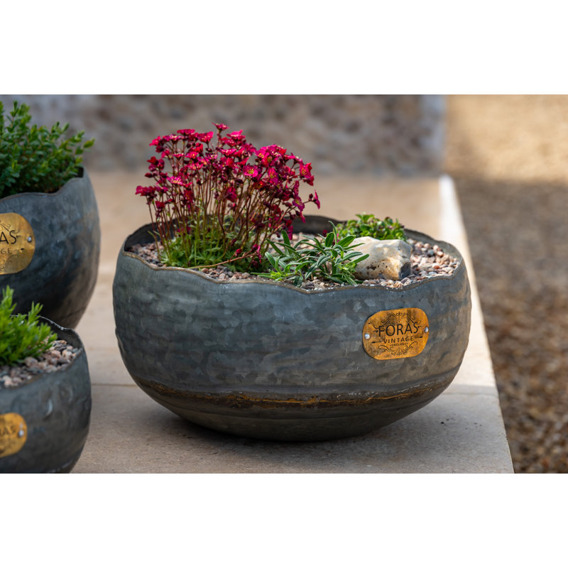 Northway Handmade Metal Pot Planter
