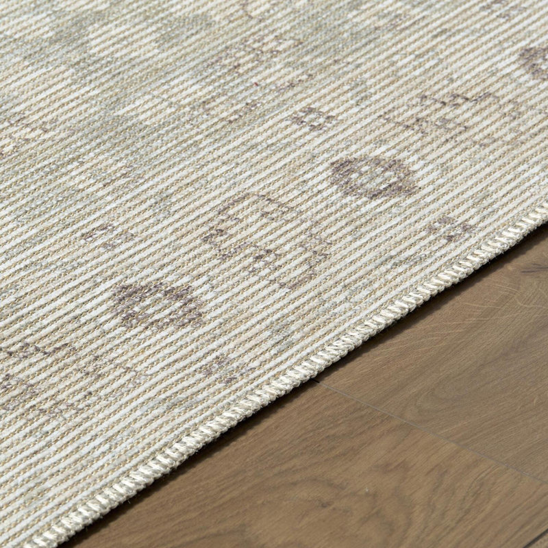 Tapis tissé à la machine Nabela Noor Home x Livabliss Asha, Rectangle 6 pi 7 po x 9 pi